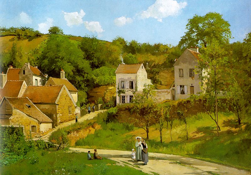 Camille Pissaro The Hermitage at Pontoise